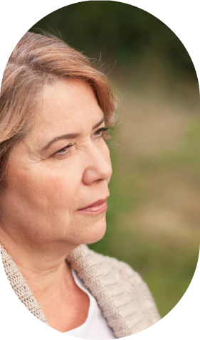 Woman representing Curalin® blood sugar support user